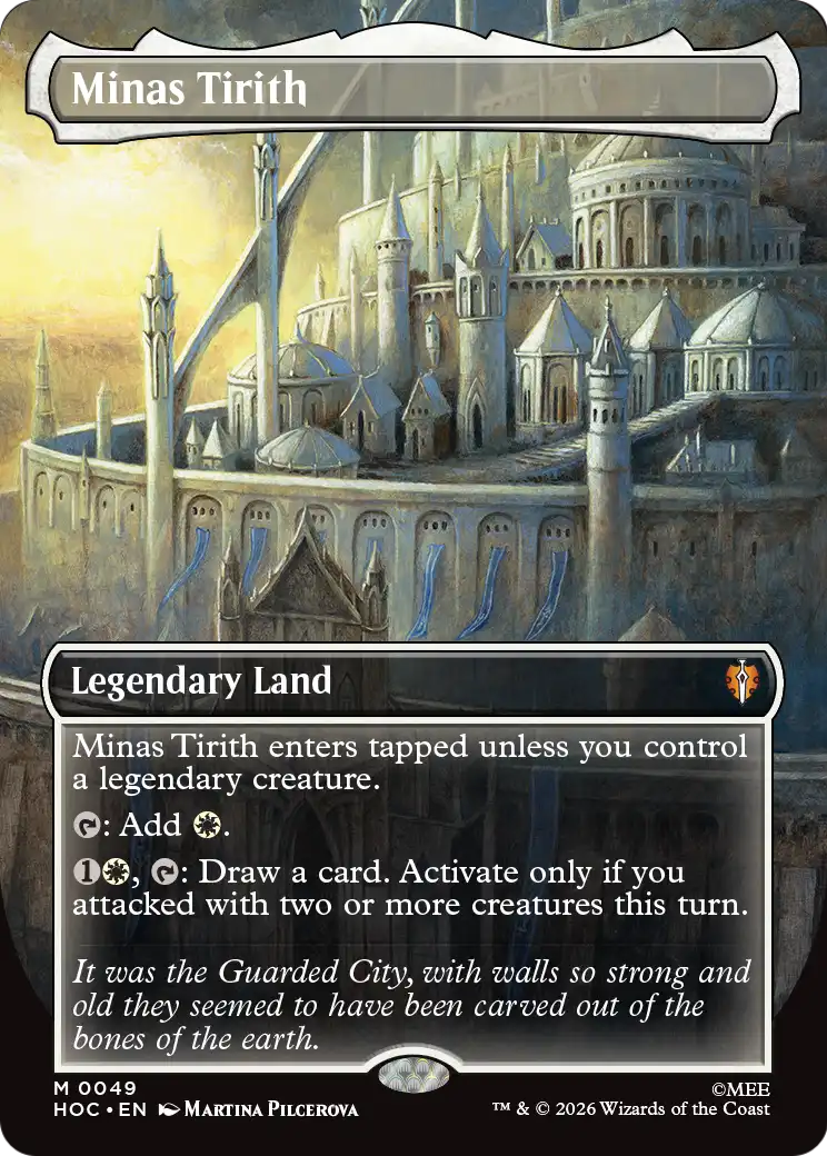 Minas Tirith (Borderless) [The Hobbit: Eternal-Legal] | Exor Games Summserside