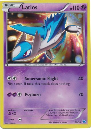 Latios (30/30) [XY: Trainer Kit 2 - Latios] | Exor Games Summserside