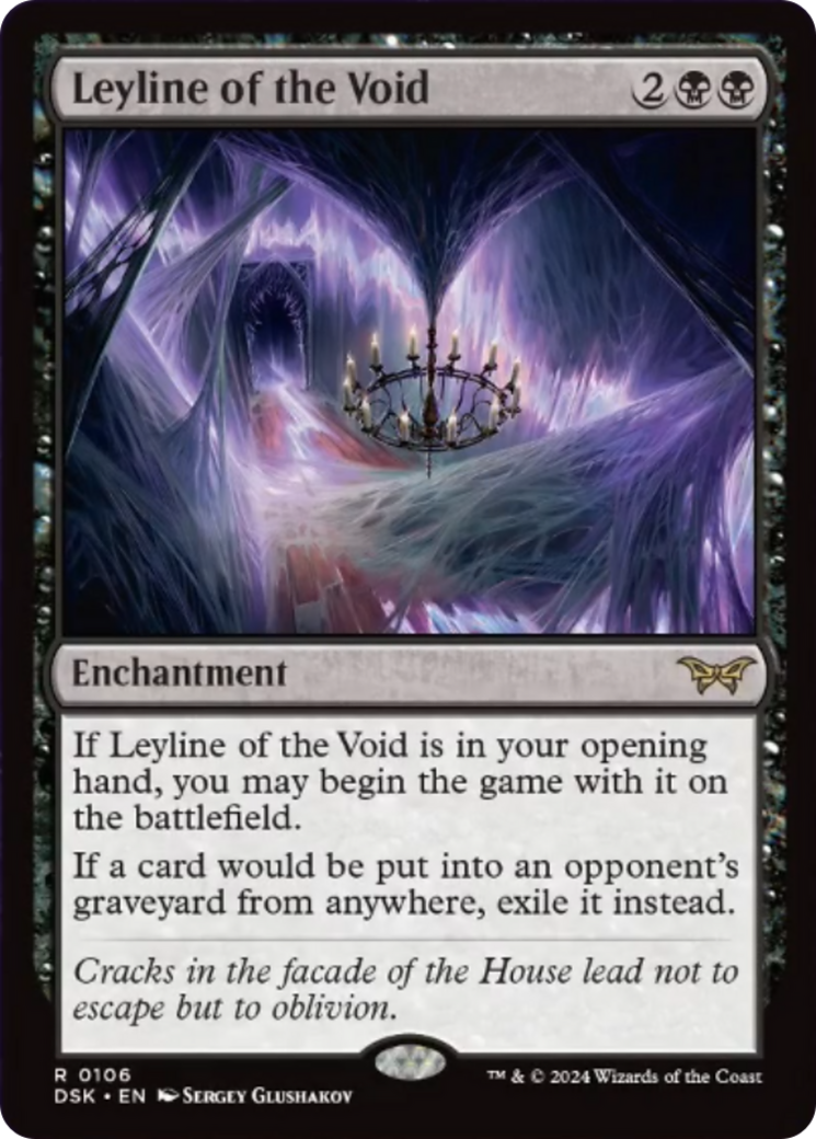 Leyline of the Void [Duskmourn: House of Horror] | Exor Games Summserside