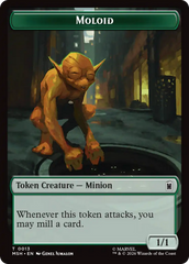 Wall // Moloid Double-Sided Token [Marvel Super Heroes Tokens] | Exor Games Summserside