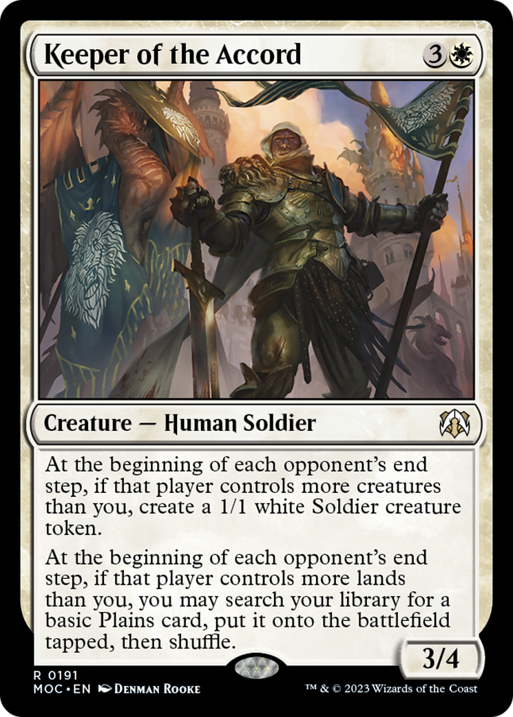 Keeper of the Accord [March of the Machine Commander] | Exor Games Summserside