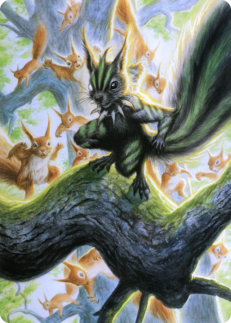 Chatterfang, Squirrel General Art Card (67) [Modern Horizons 2 Art Series] | Exor Games Summserside