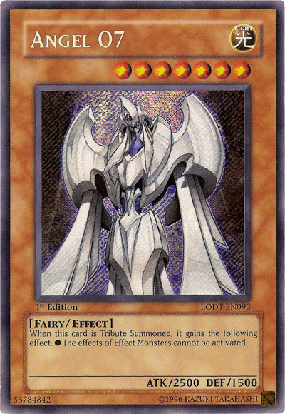 Angel O7 [LODT-EN092] Secret Rare | Exor Games Summserside