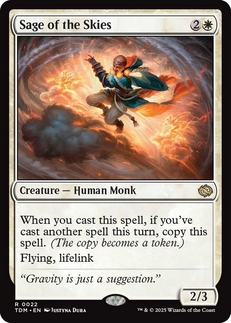 Sage of the Skies [Tarkir: Dragonstorm] | Exor Games Summserside