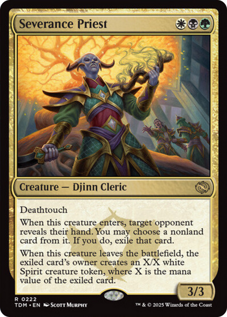 Severance Priest [Tarkir: Dragonstorm] | Exor Games Summserside