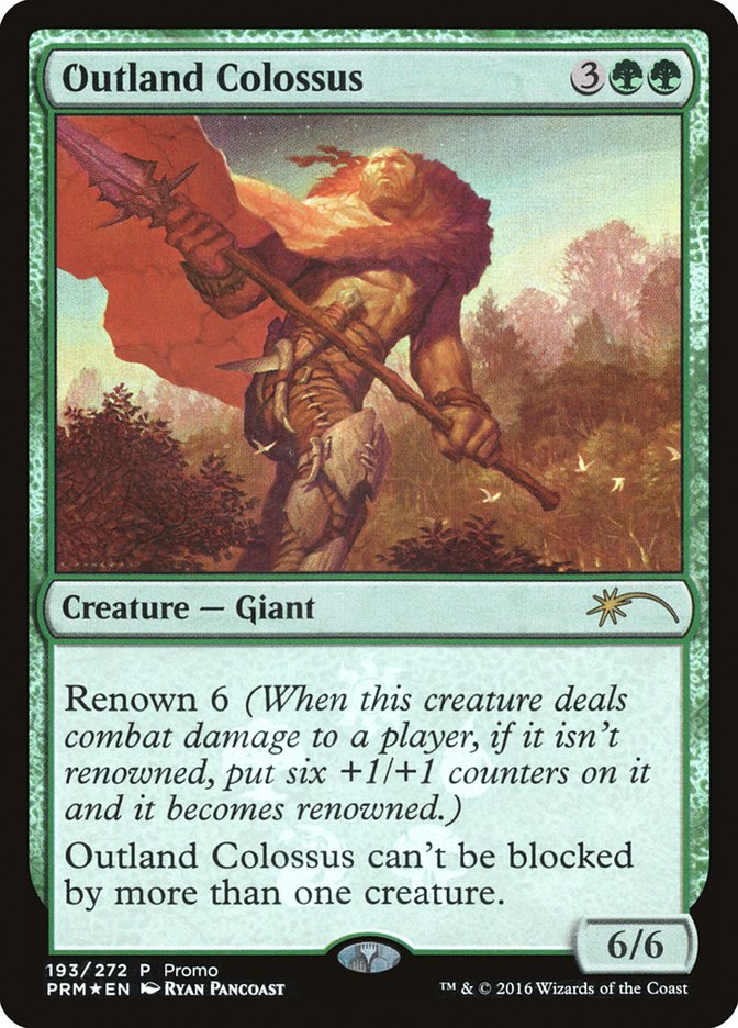 Outland Colossus [Resale Promos] | Exor Games Summserside