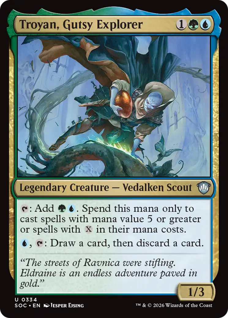 Troyan, Gutsy Explorer [Secrets of Strixhaven Commander] | Exor Games Summserside
