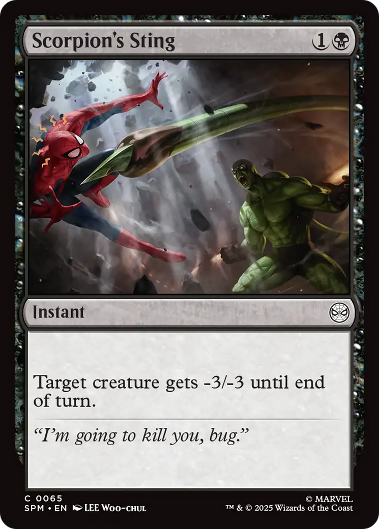 Scorpion's Sting [Marvel's Spider-Man] | Exor Games Summserside