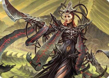 Testament Bearer Art Card [Phyrexia: All Will Be One Art Series] | Exor Games Summserside