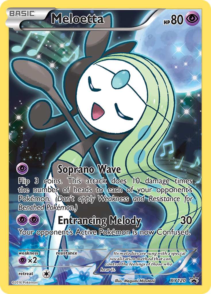 Meloetta (XY120) [XY: Black Star Promos] | Exor Games Summserside