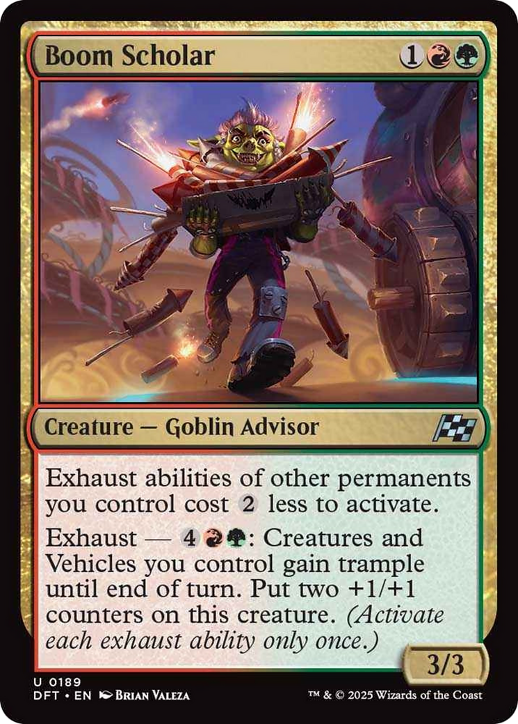 Boom Scholar [Aetherdrift] | Exor Games Summserside