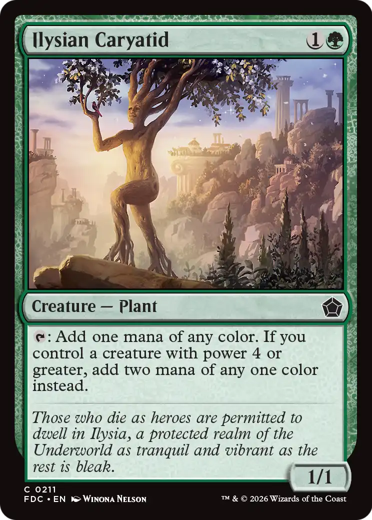 Ilysian Caryatid [Foundations Commander] | Exor Games Summserside