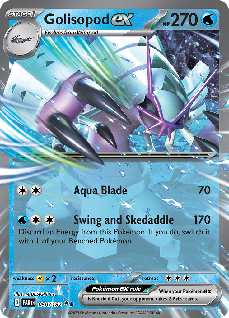 Golisopod ex (050/182) [Scarlet & Violet: Paradox Rift] | Exor Games Summserside