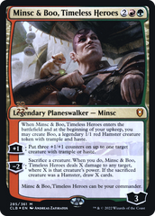 Minsc & Boo, Timeless Heroes (Promo Pack) [The Lost Caverns of Ixalan Promos] | Exor Games Summserside