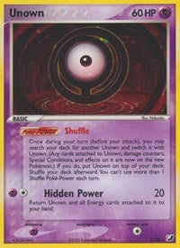 Unown (O) (O/28) [EX: Unseen Forces] | Exor Games Summserside