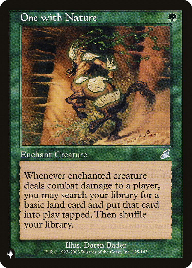 One with Nature [The List] | Exor Games Summserside