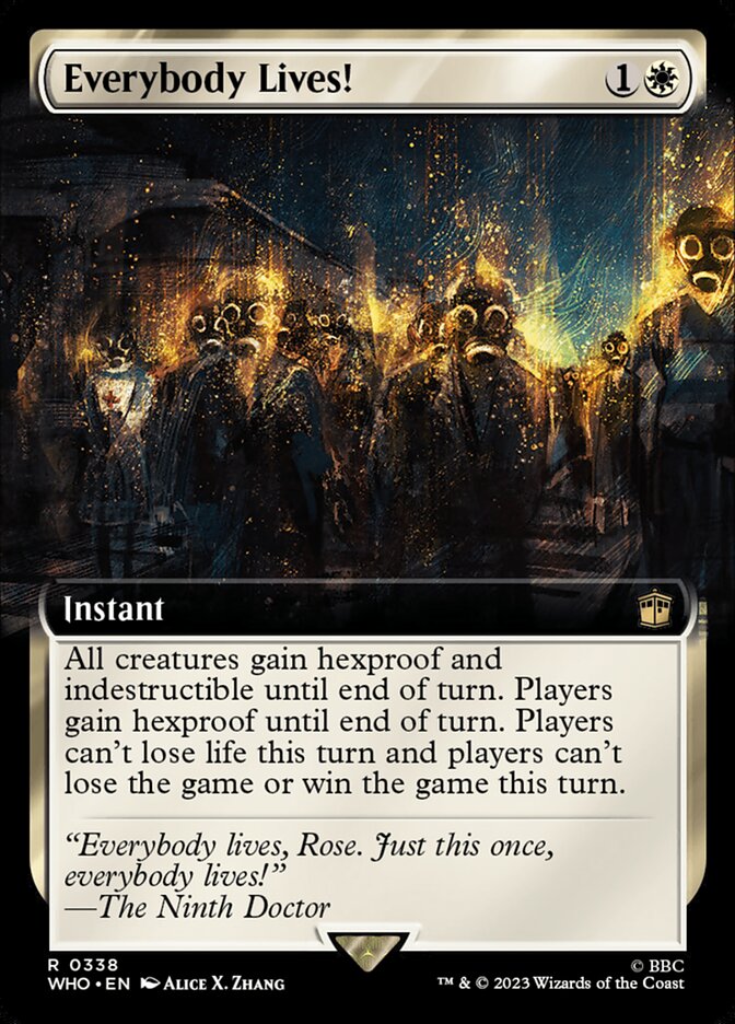 Everybody Lives! (Extended Art) [Doctor Who] | Exor Games Summserside