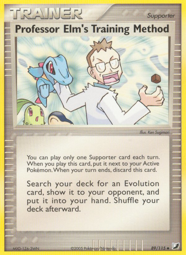 Professor Elm's Training Method (89/115) [EX: Unseen Forces] | Exor Games Summserside