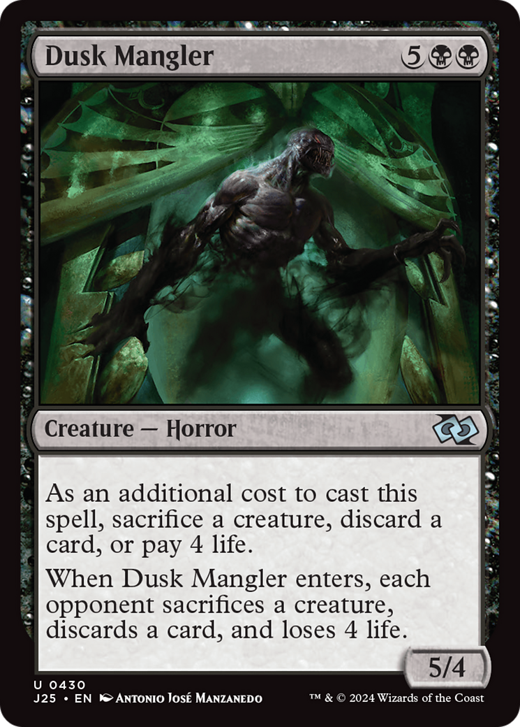 Dusk Mangler [Foundations Jumpstart] | Exor Games Summserside