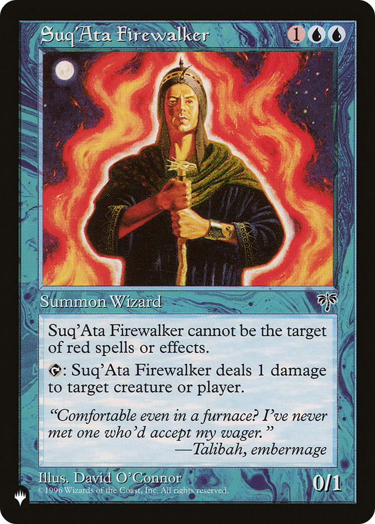 Suq'Ata Firewalker [The List] | Exor Games Summserside