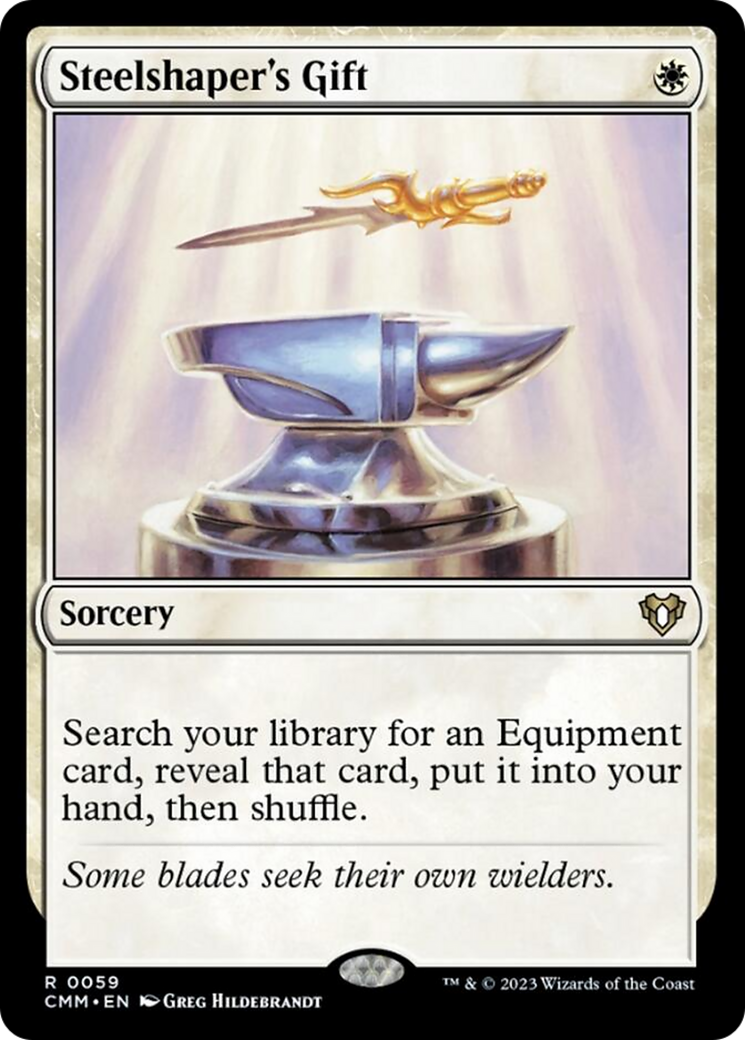 Steelshaper's Gift [Commander Masters] | Exor Games Summserside