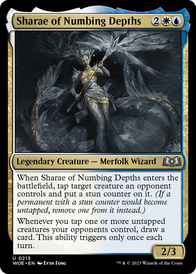 Sharae of Numbing Depths [Wilds of Eldraine] | Exor Games Summserside