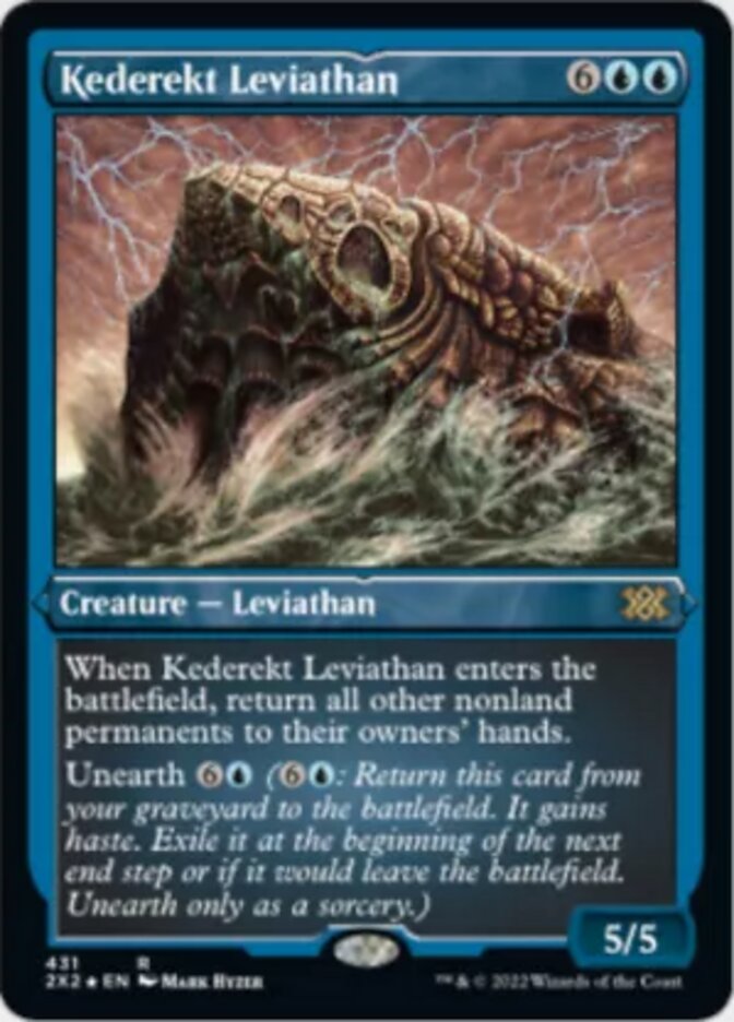 Kederekt Leviathan (Foil Etched) [Double Masters 2022] | Exor Games Summserside