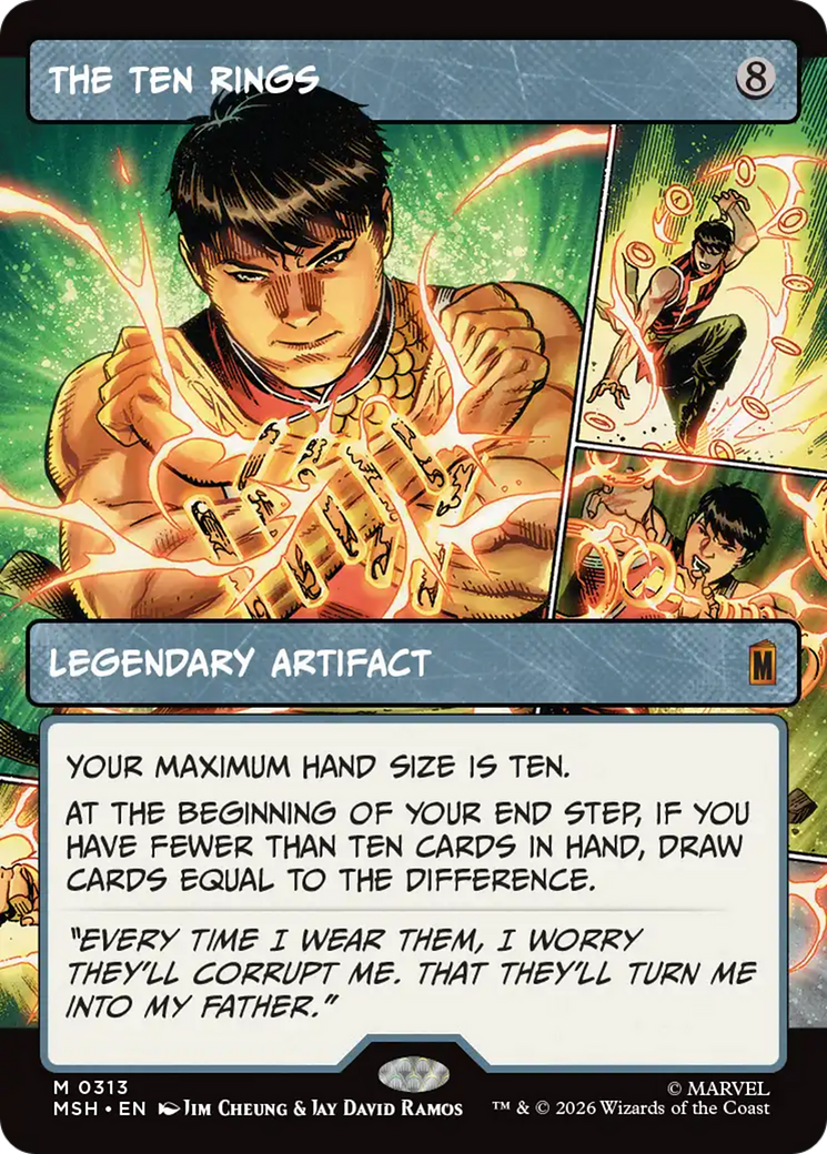 The Ten Rings (Borderless) [Marvel Super Heroes] | Exor Games Summserside