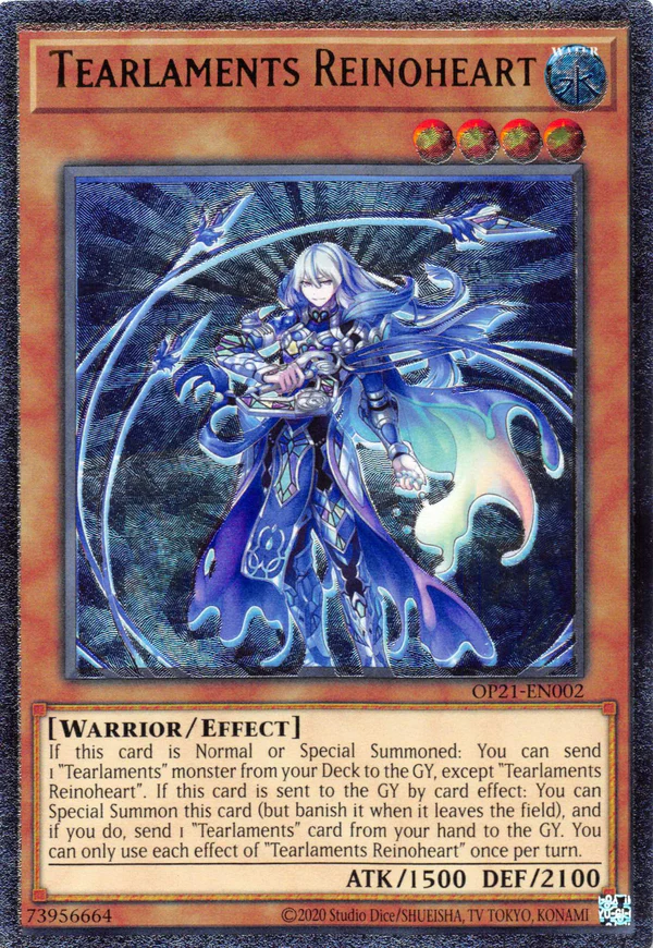 Tearlaments Reinoheart [OP21-EN002] Ultimate Rare | Exor Games Summserside