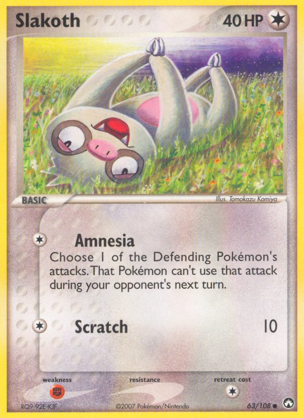 Slakoth (63/108) [EX: Power Keepers] | Exor Games Summserside