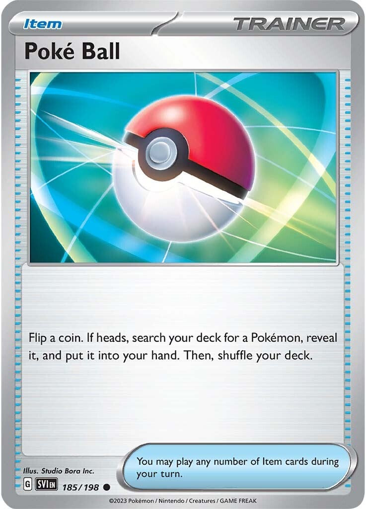 Poke Ball (185/198) [Scarlet & Violet: Base Set] | Exor Games Summserside