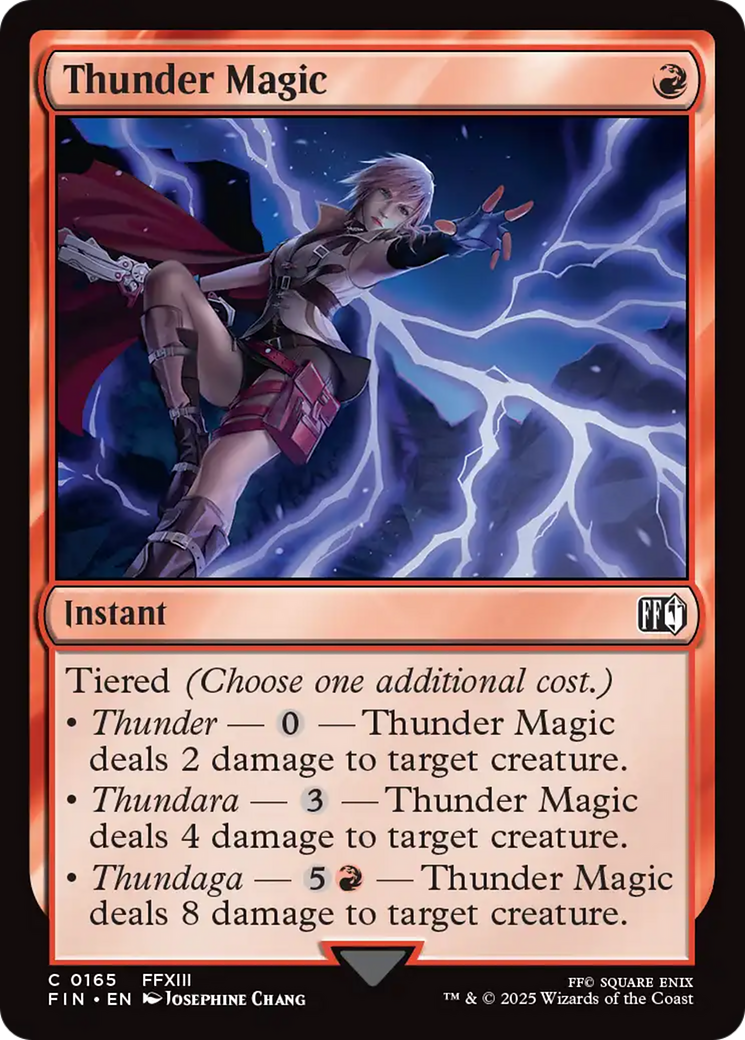 Thunder Magic [FINAL FANTASY] | Exor Games Summserside
