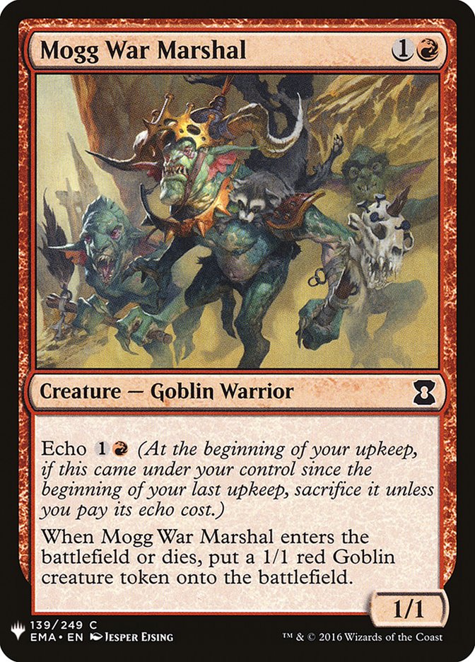 Mogg War Marshal [Mystery Booster] | Exor Games Summserside