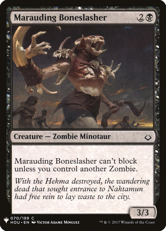 Marauding Boneslasher [Mystery Booster] | Exor Games Summserside