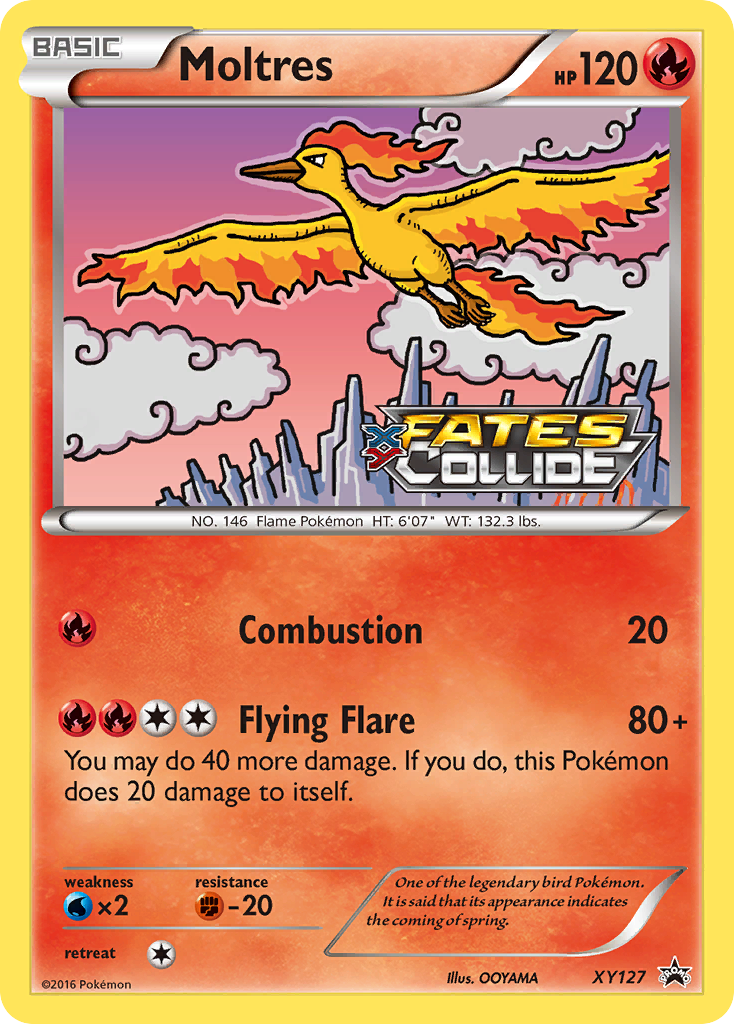 Moltres (XY127) [XY: Black Star Promos] | Exor Games Summserside