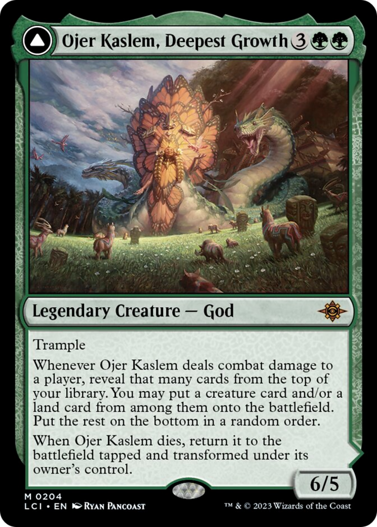 Ojer Kaslem, Deepest Growth // Temple of Cultivation [The Lost Caverns of Ixalan] | Exor Games Summserside