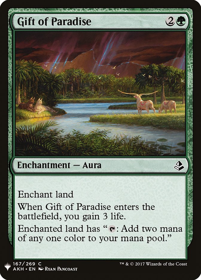 Gift of Paradise [Mystery Booster] | Exor Games Summserside