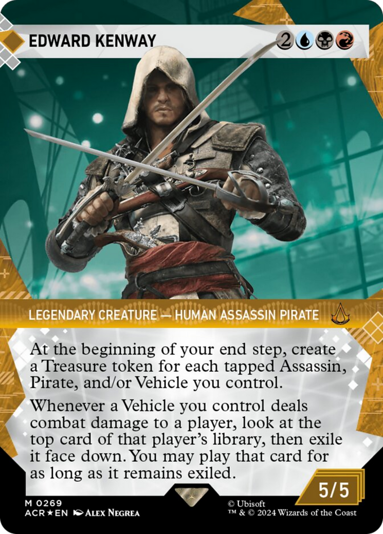 Edward Kenway (Showcase) (Textured Foil) [Assassin's Creed] | Exor Games Summserside