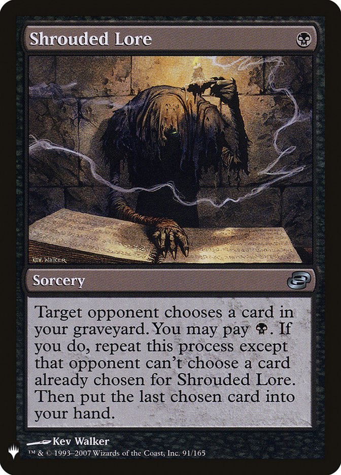 Shrouded Lore [Mystery Booster] | Exor Games Summserside