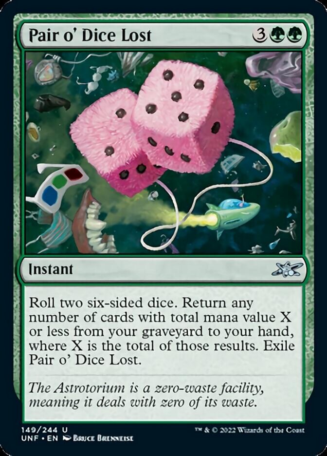 Pair o' Dice Lost [Unfinity] | Exor Games Summserside