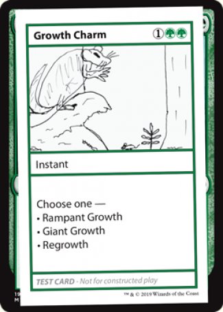 Growth Charm (2021 Edition) [Mystery Booster Playtest Cards] | Exor Games Summserside
