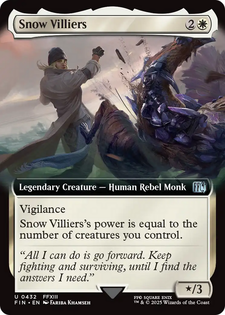 Snow Villiers (Extended Art) [FINAL FANTASY] | Exor Games Summserside