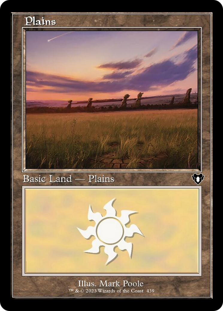 Plains (439) (Retro) [Commander Masters] | Exor Games Summserside