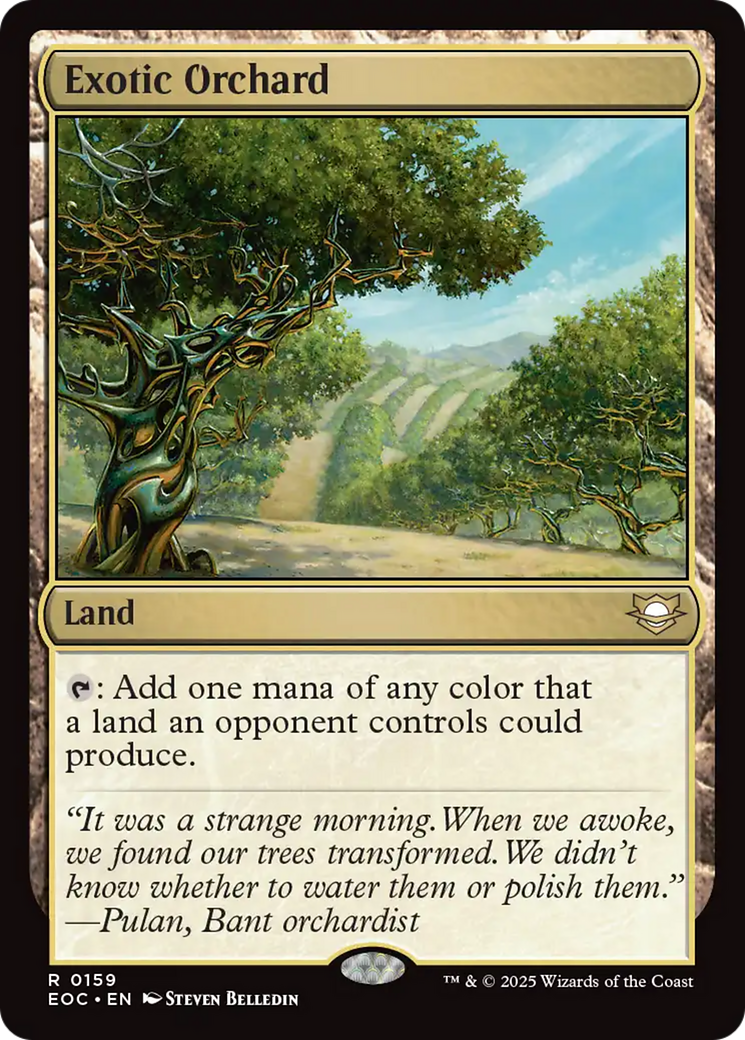 Exotic Orchard [Edge of Eternities Commander] | Exor Games Summserside