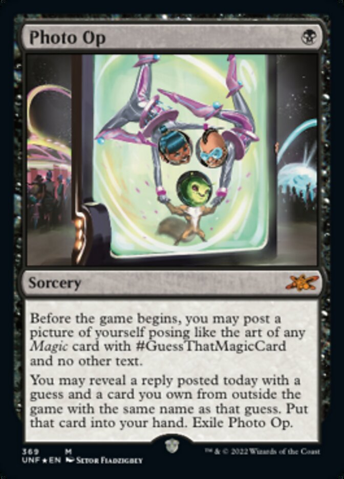 Photo Op (Galaxy Foil) [Unfinity] | Exor Games Summserside