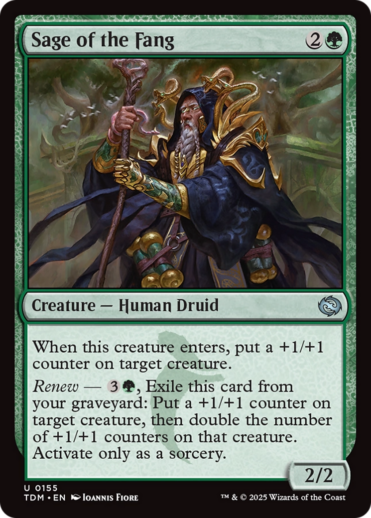 Sage of the Fang [Tarkir: Dragonstorm] | Exor Games Summserside