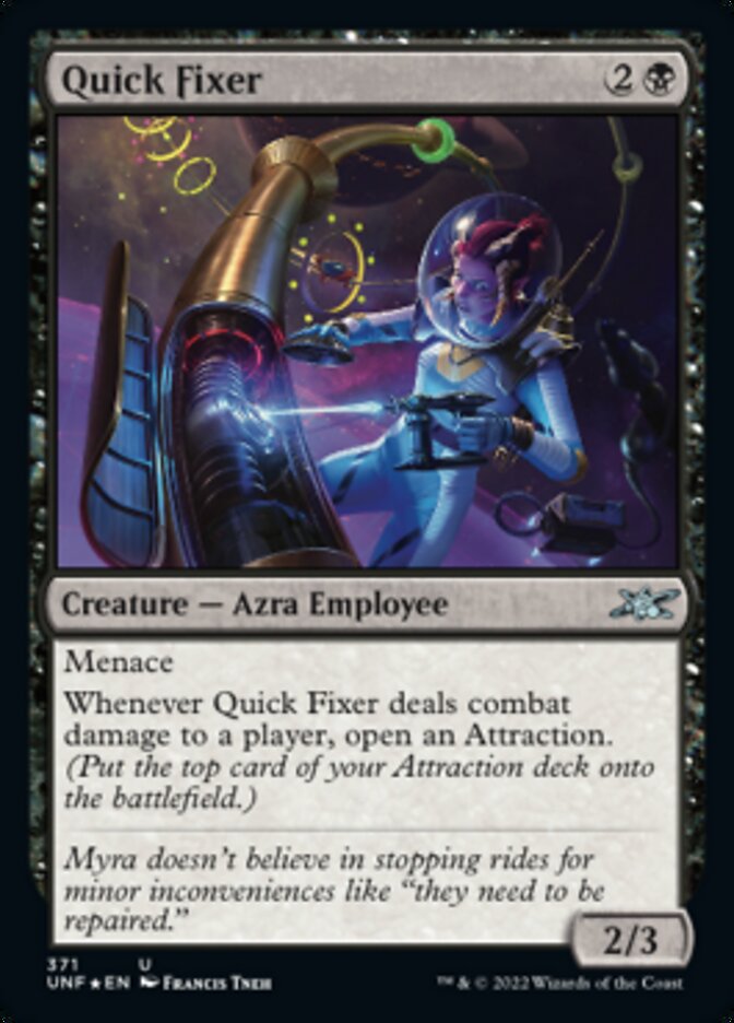 Quick Fixer (Galaxy Foil) [Unfinity] | Exor Games Summserside