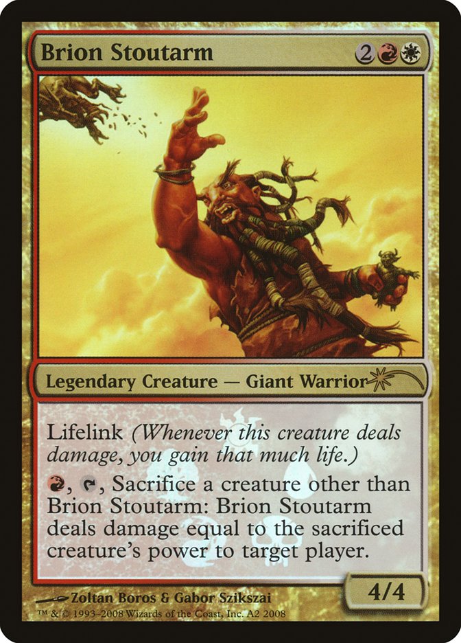 Brion Stoutarm [Resale Promos] | Exor Games Summserside