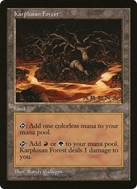 Karplusan Forest (Oversized) [Oversize Cards] | Exor Games Summserside