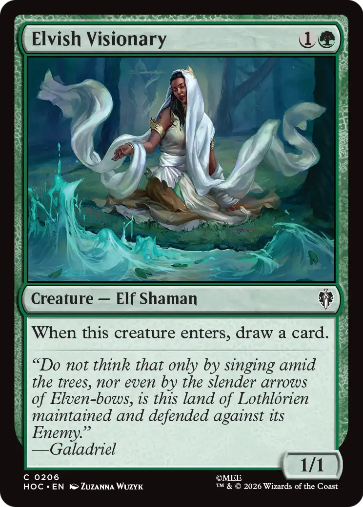 Elvish Visionary [The Hobbit: Eternal-Legal] | Exor Games Summserside